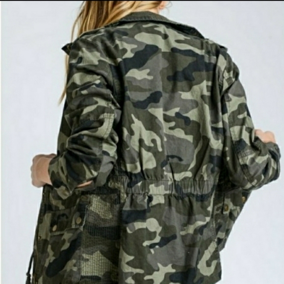 ****SOLD OUT****Camouflage Military jacket - Picture 3 of 4